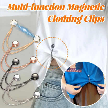 (3 Pcs) Magnetic clothing clips