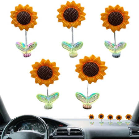 (5 pcs) Mini dancing flower